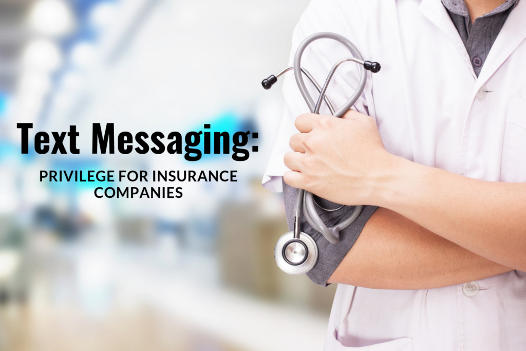 benefits of text messaging for insurance companies