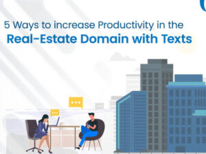 5 Ways to increase Productivity in the Real-Estate Domain with Texts