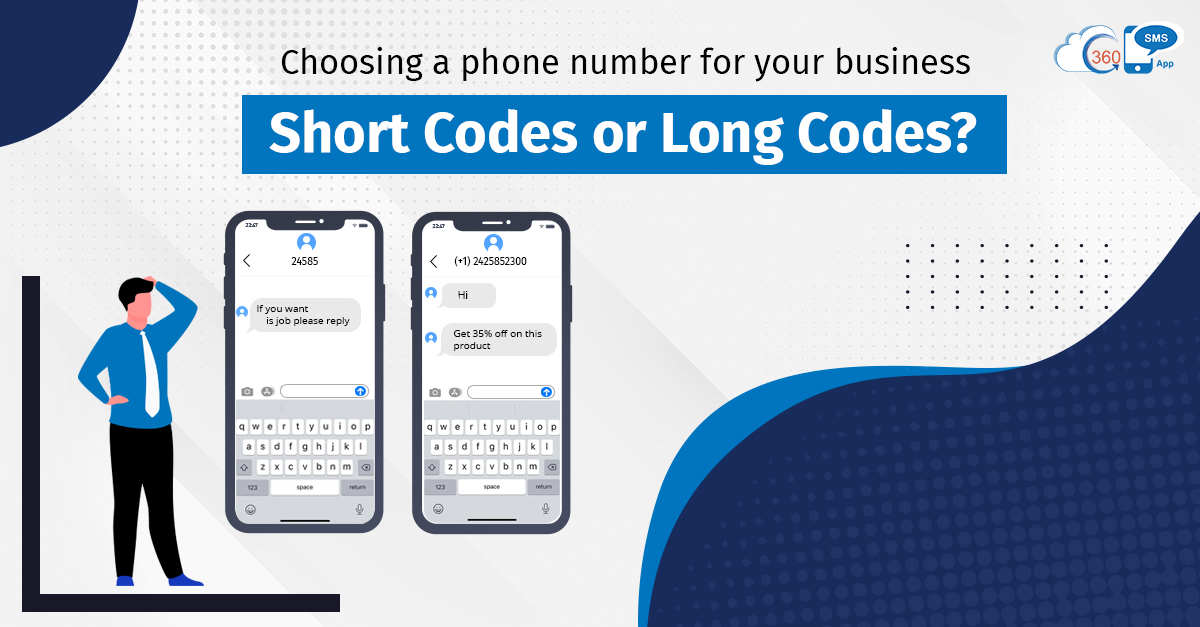 Long codes or shortcodes