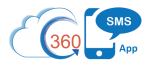 360 Sms App Logo