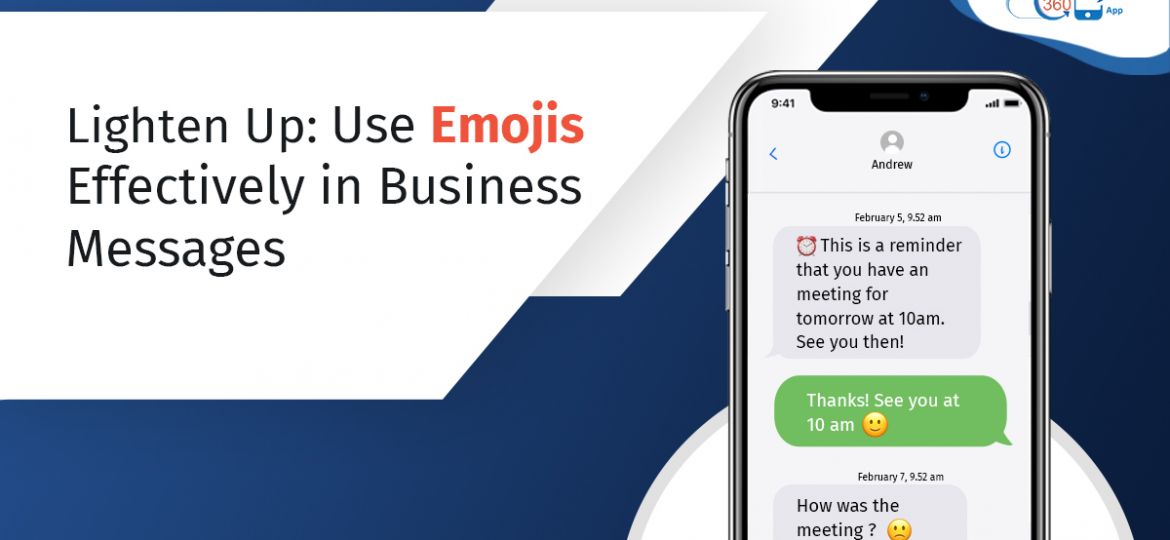 Emojis in business messages