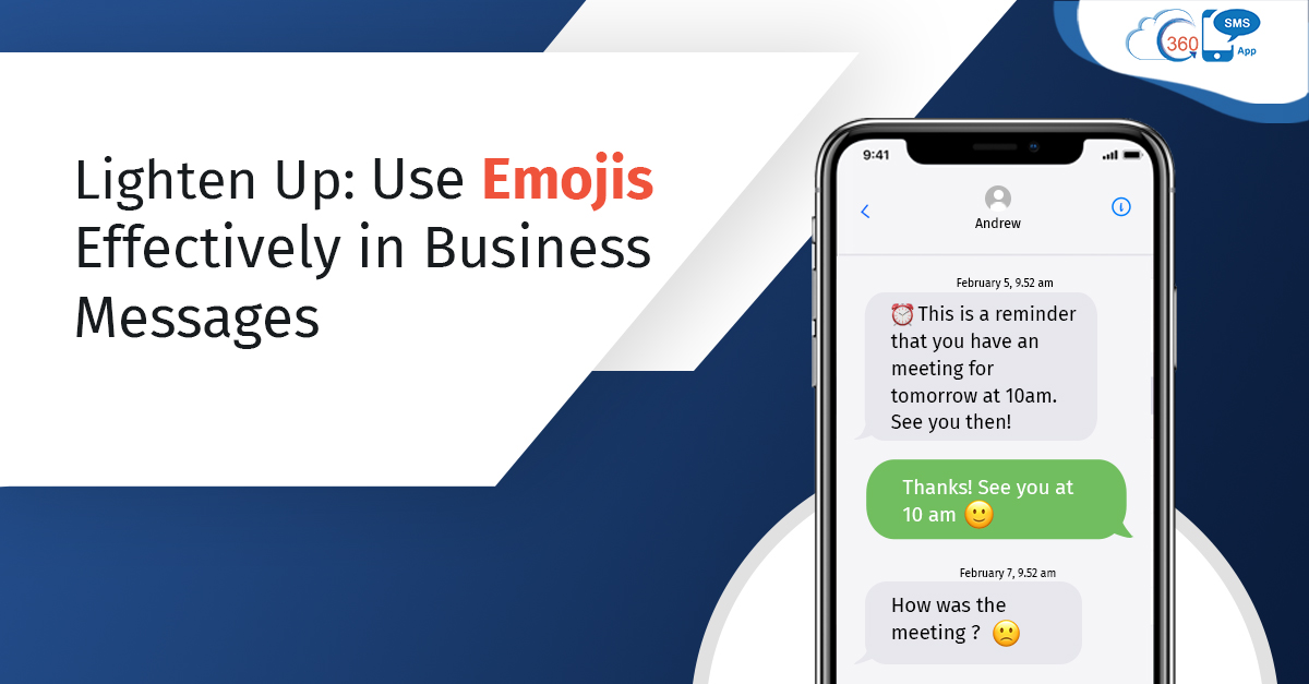 Emojis in business messages
