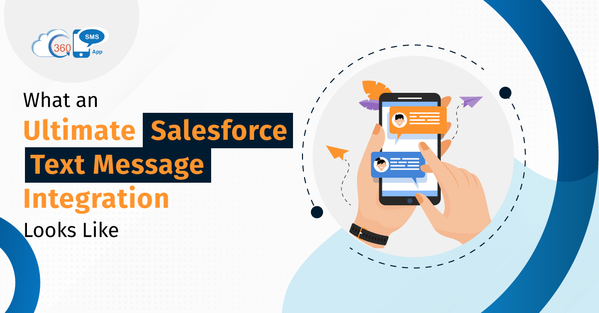 Salesforce text message integration