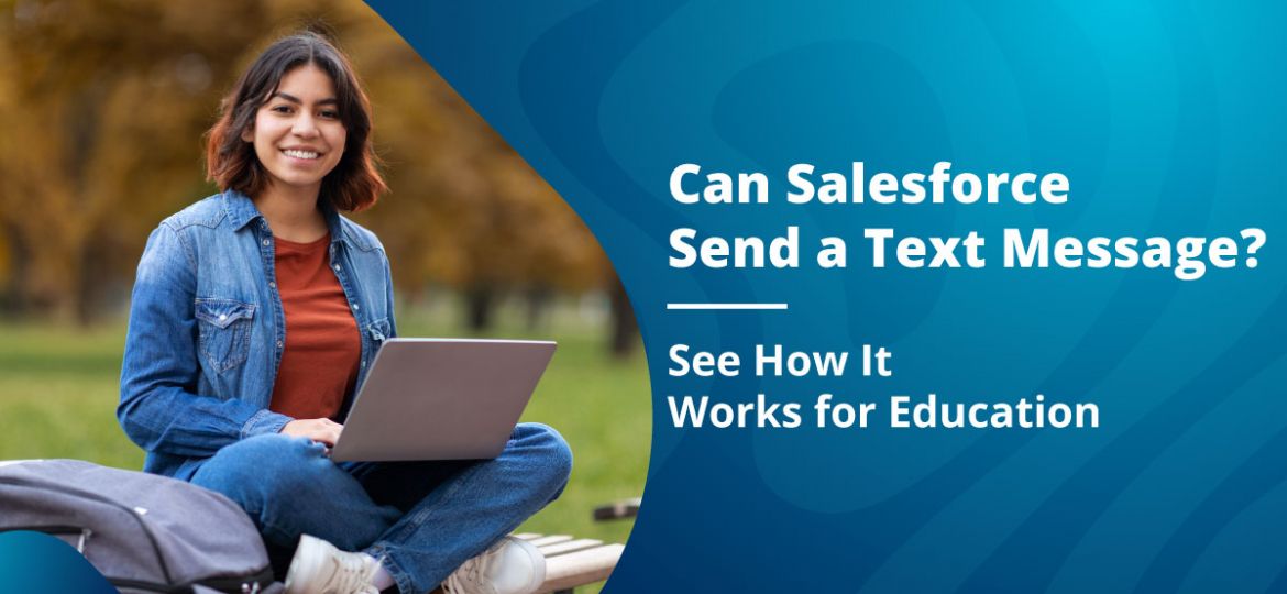 Salesforce text message