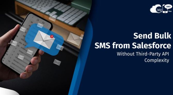 Salesforce Messaging App | Send SMS From Salesforce - 360 SMS App
