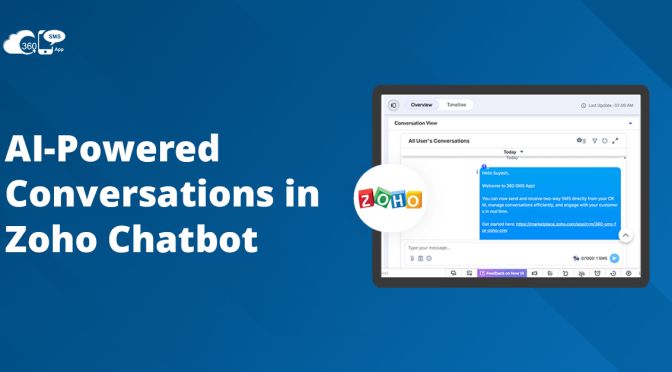 AI-Powered Conversations in Zoho Chatbot