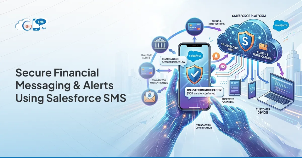 Secure Financial Messaging & Alerts Using Salesforce SMS