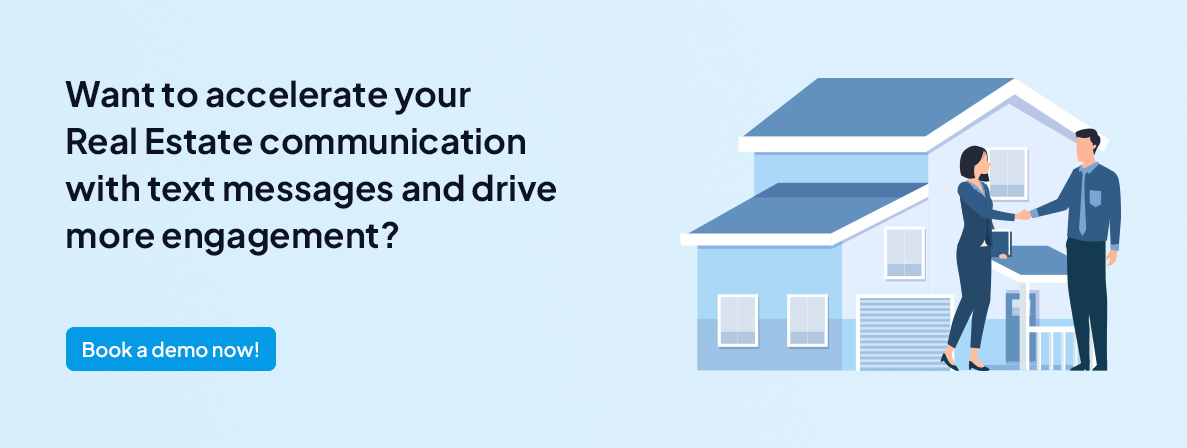 Want to accelerate your Real Estate communication with text messages and drive more engagement? Find out how 360 SMS makes this possible.